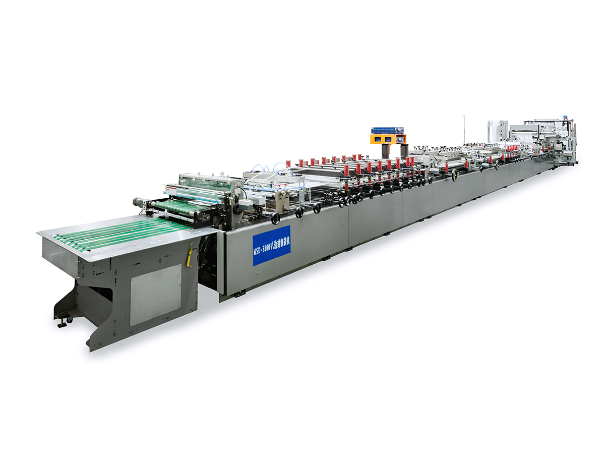 800F Machine voor het maken van achtzijdige sluitzakken
